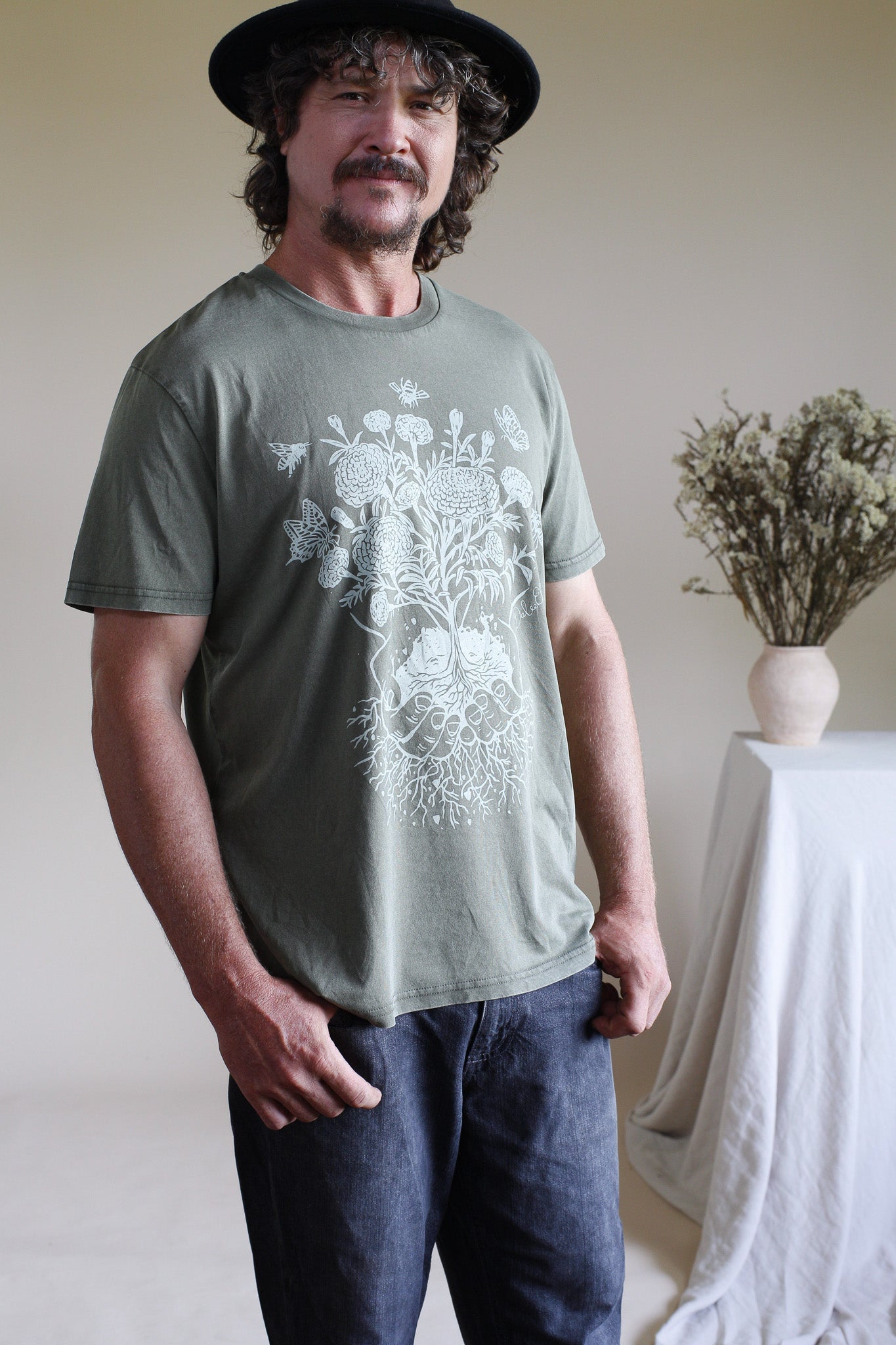 Organic Cotton Unisex Tee - Reciprocity Print