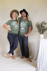 Organic Cotton Unisex Tee - Reciprocity Print