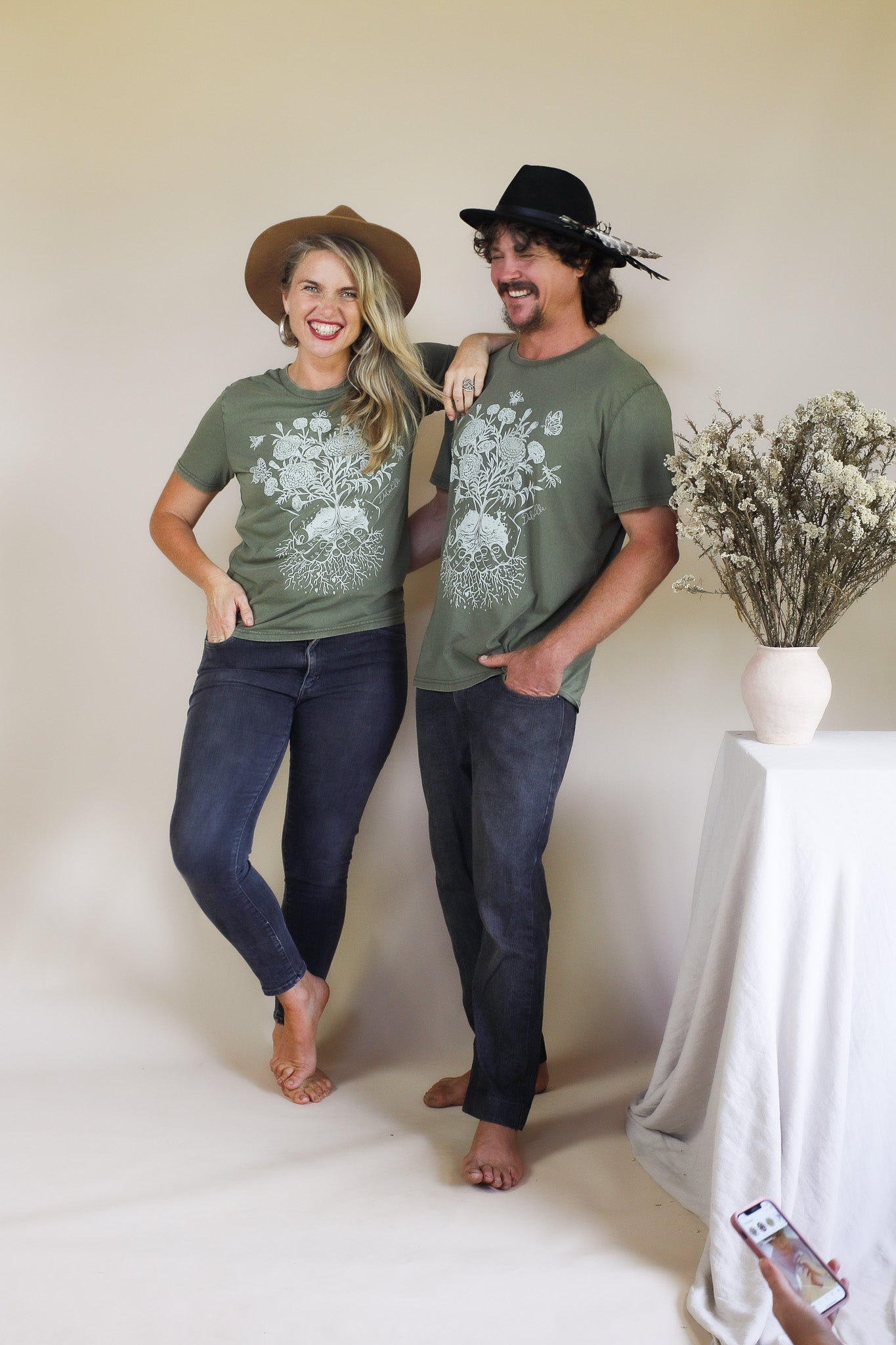 Organic Cotton Unisex Tee - Reciprocity Print