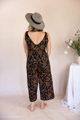 Wide Leg Jumpsuit - Burdock and Bird Print