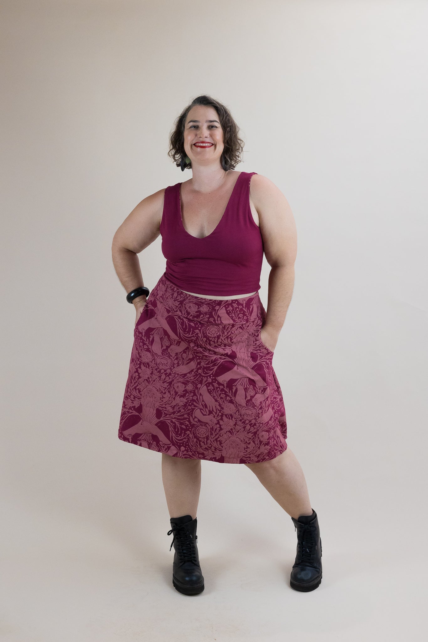 Swing Skirt with pockets - Self Care