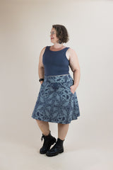 Swing Skirt with pockets - Nightwalk