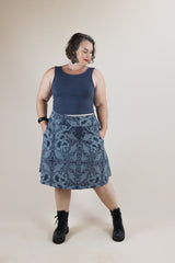 Swing Skirt with pockets - Nightwalk