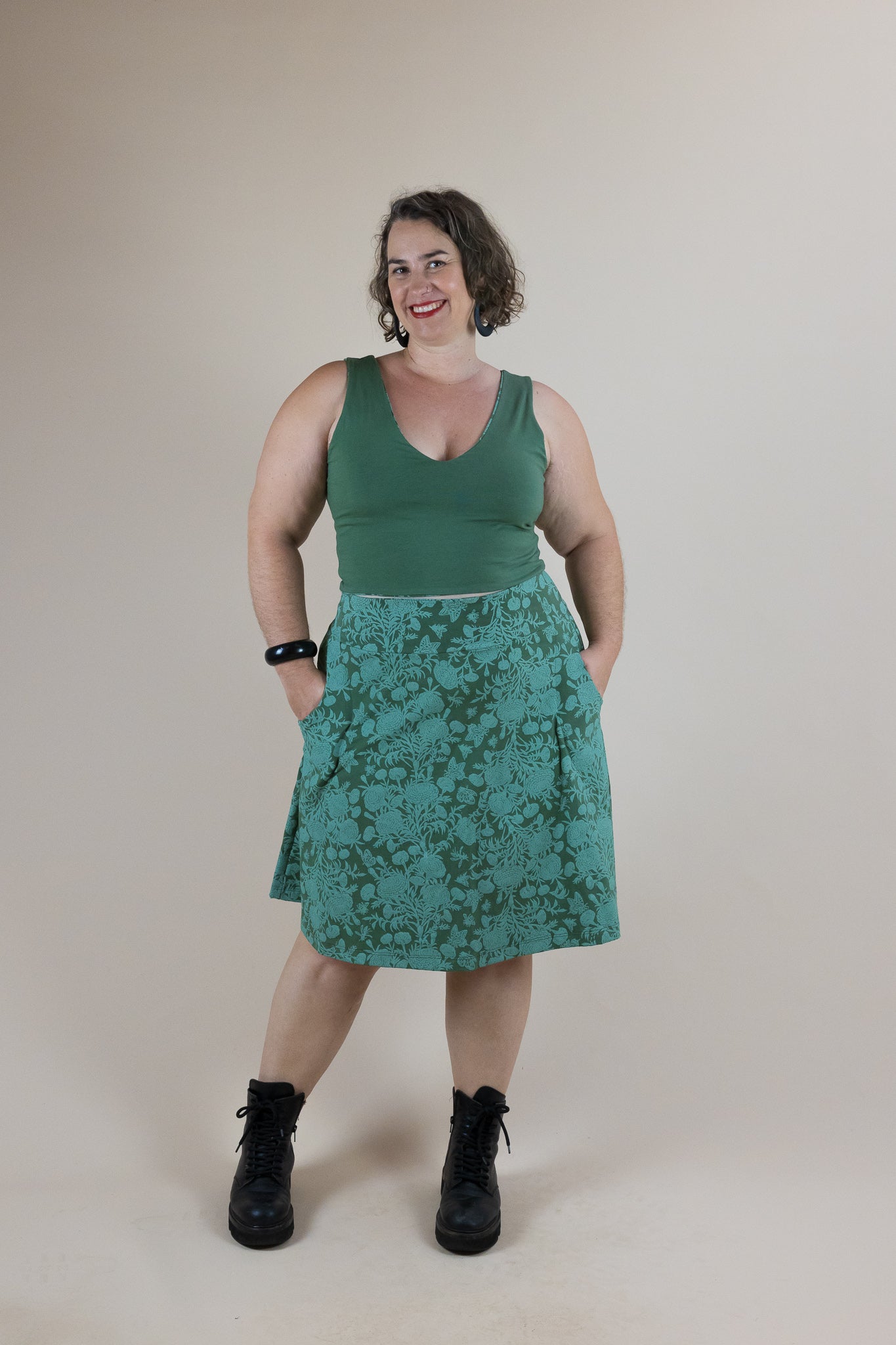 Swing Skirt with pockets - Marigold Connection