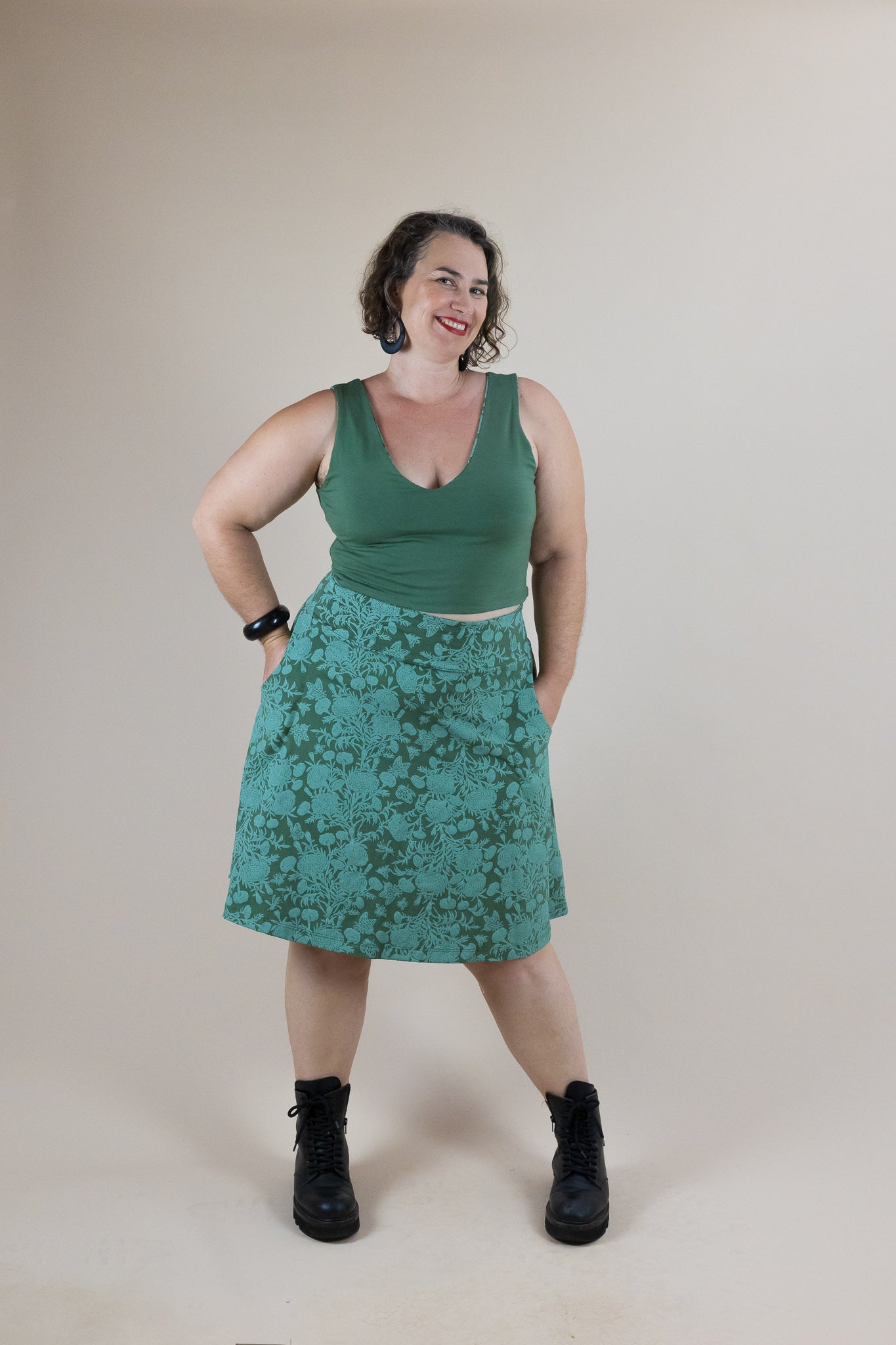 Swing Skirt with pockets - Marigold Connection