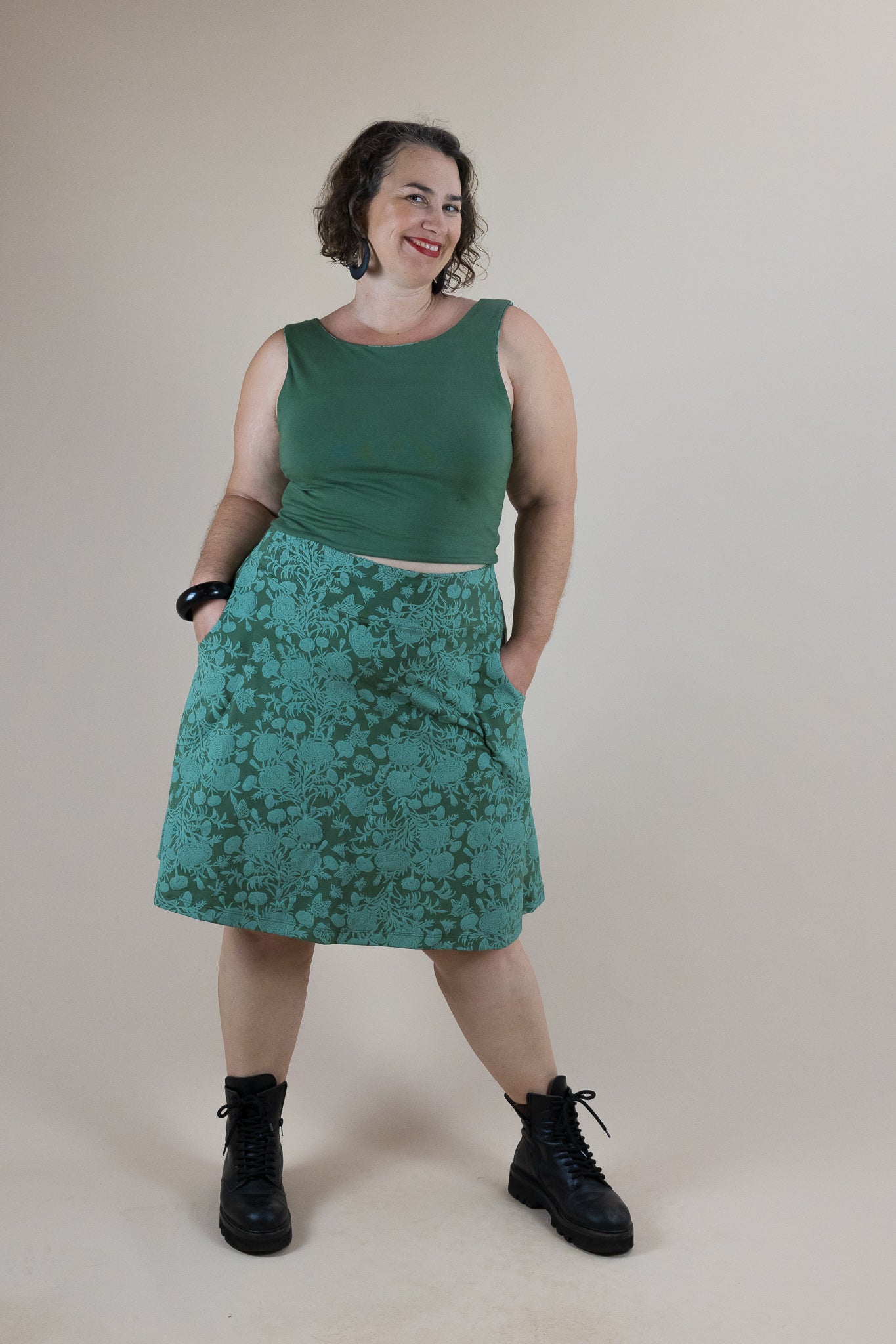 Swing Skirt with pockets - Marigold Connection