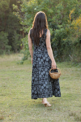 Flow Dress - Flannel Flower Print